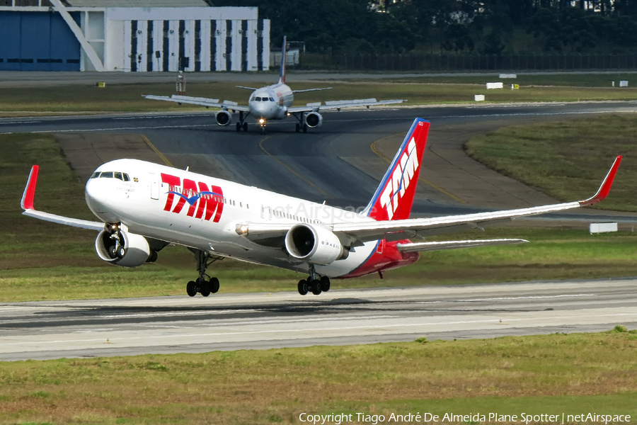TAM Brazilian Airlines Boeing 767-316(ER) (PT-MSO) | Photo 533589
