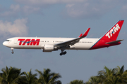 TAM Brazilian Airlines Boeing 767-316(ER) (PT-MSO) at  Miami - International, United States