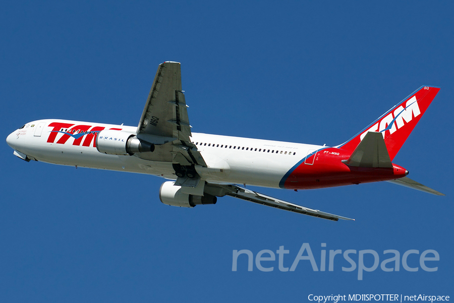 TAM Brazilian Airlines Boeing 767-33A(ER) (PT-MSQ) | Photo 184632