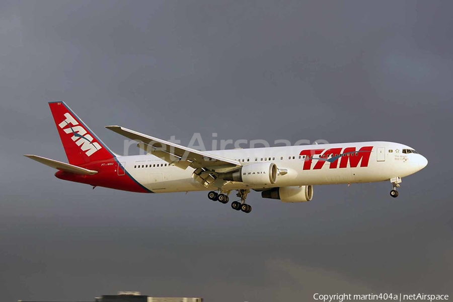 TAM Brazilian Airlines Boeing 767-33A(ER) (PT-MSU) | Photo 13292