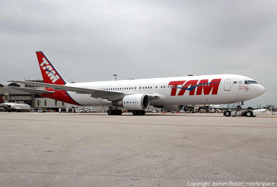 TAM Brazilian Airlines Boeing 767-33A(ER) (PT-MSU) | Photo 21499
