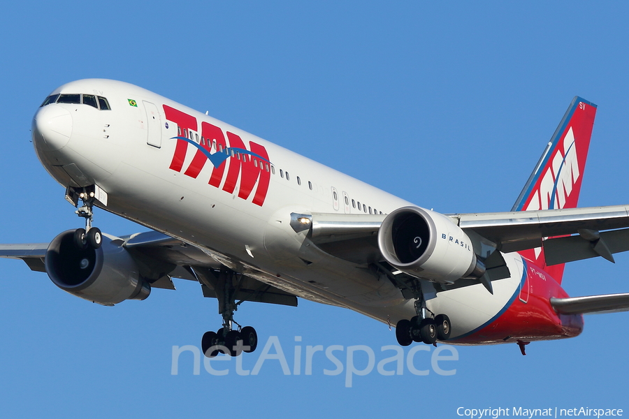 TAM Brazilian Airlines Boeing 767-316(ER) (PT-MSV) | Photo 144866