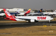 TAM Brazilian Airlines Boeing 767-316(ER) (PT-MSV) at  Mexico City - Lic. Benito Juarez International, Mexico