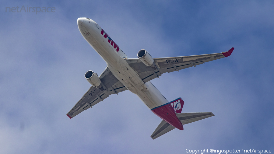 TAM Brazilian Airlines Boeing 767-316(ER) (PT-MSW) | Photo 394000