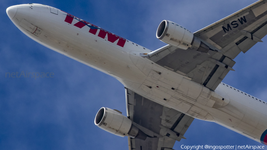 TAM Brazilian Airlines Boeing 767-316(ER) (PT-MSW) | Photo 394001