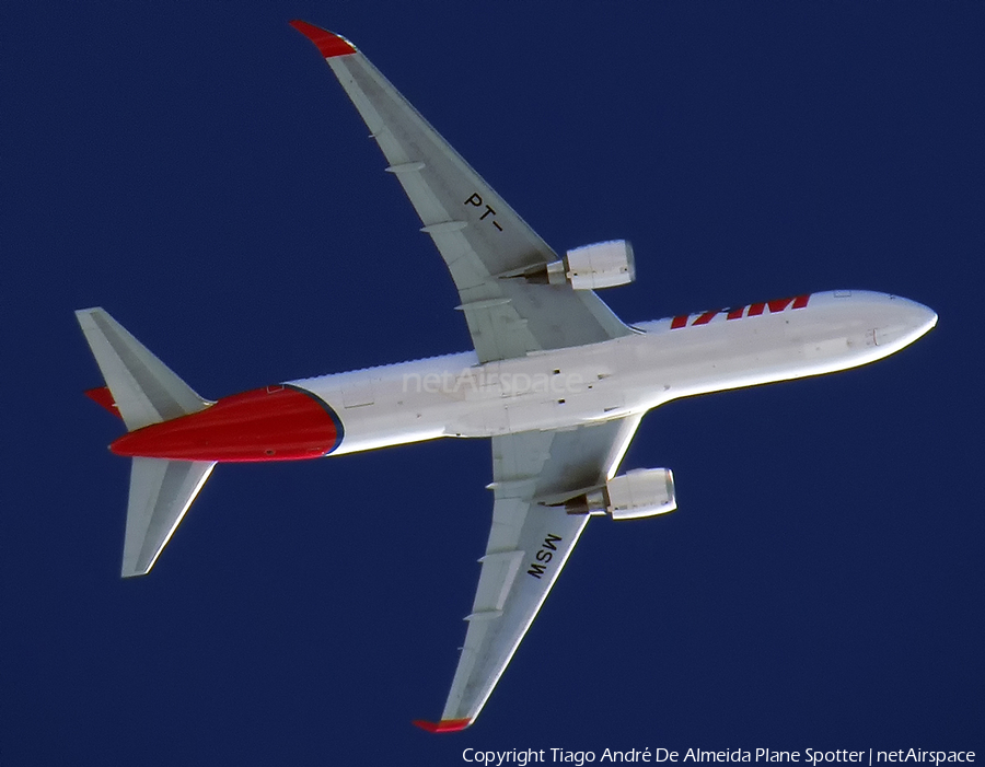 TAM Brazilian Airlines Boeing 767-316(ER) (PT-MSW) | Photo 333949