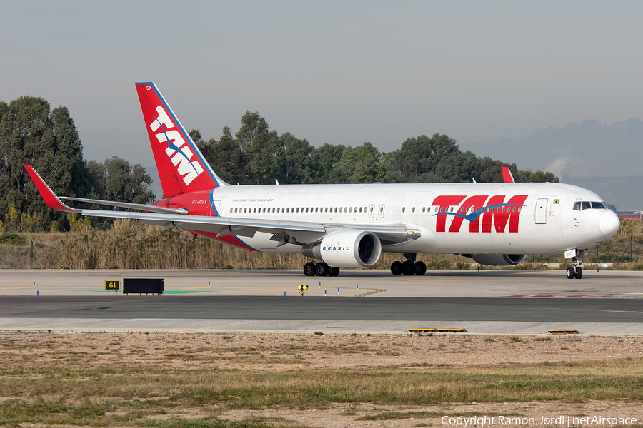 TAM Brazilian Airlines Boeing 767-316(ER) (PT-MSX) | Photo 360604