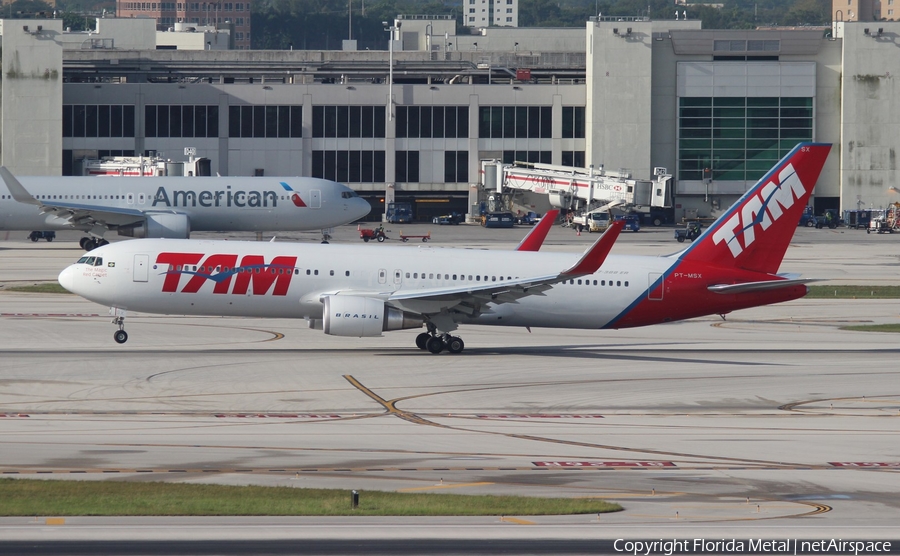 TAM Brazilian Airlines Boeing 767-316(ER) (PT-MSX) | Photo 316759