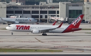TAM Brazilian Airlines Boeing 767-316(ER) (PT-MSX) at  Miami - International, United States