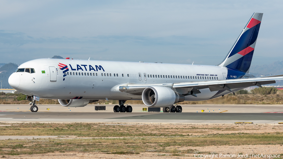 LATAM Airlines Brasil Boeing 767-316(ER) (PT-MSY) | Photo 542365