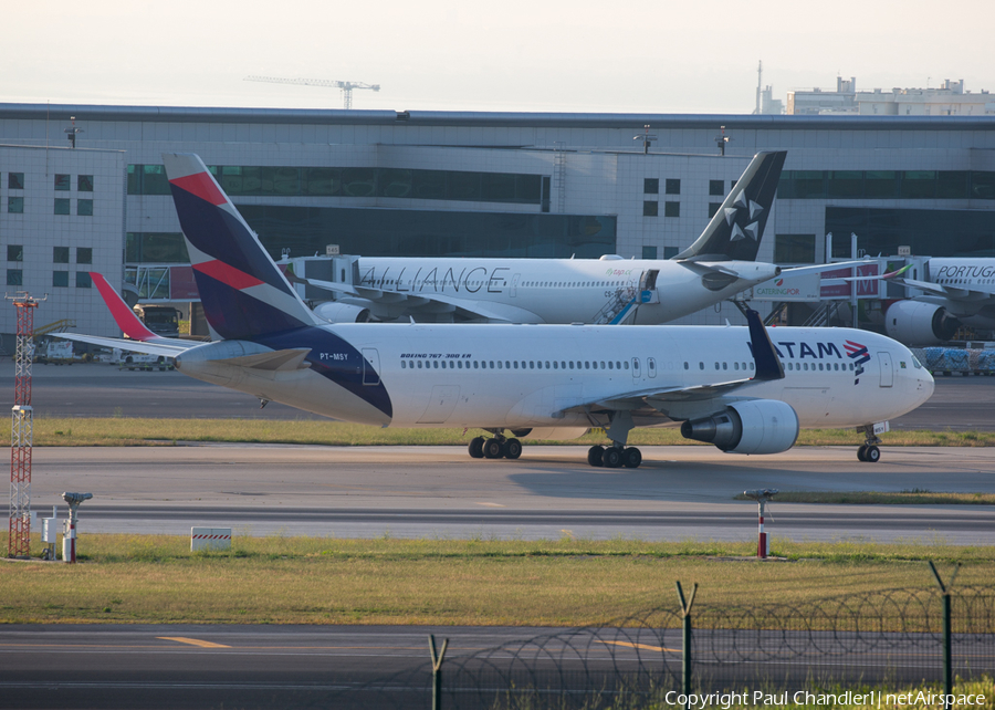 LATAM Airlines Brasil Boeing 767-316(ER) (PT-MSY) | Photo 508023