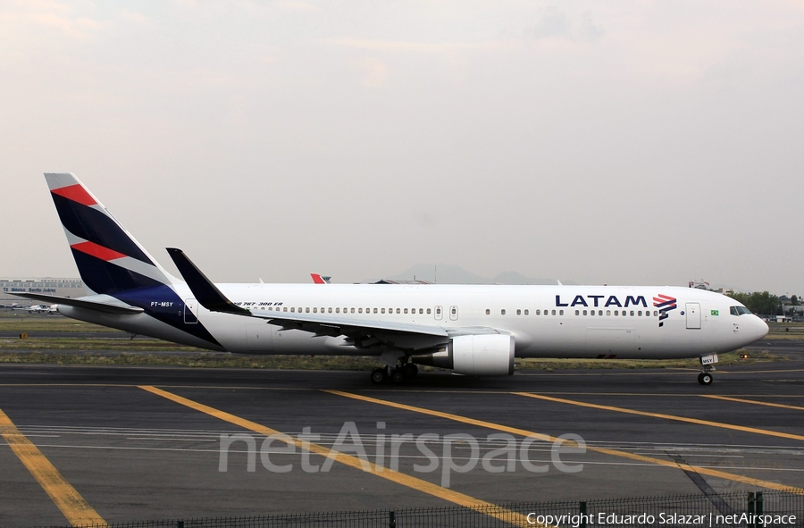LATAM Airlines Brasil Boeing 767-316(ER) (PT-MSY) | Photo 136051