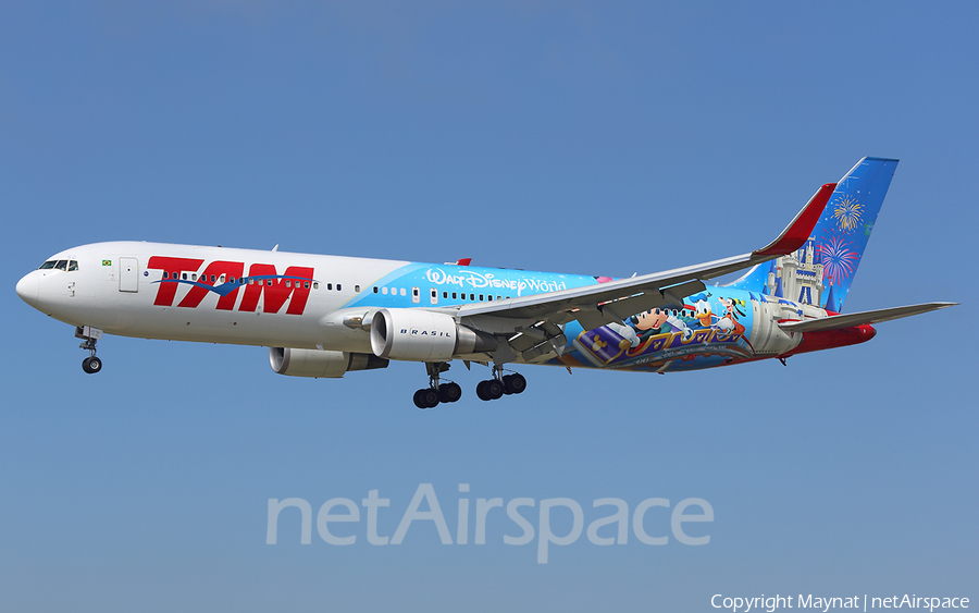 TAM Brazilian Airlines Boeing 767-316(ER) (PT-MSZ) | Photo 282162