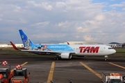 TAM Brazilian Airlines Boeing 767-316(ER) (PT-MSZ) at  Mexico City - Lic. Benito Juarez International, Mexico