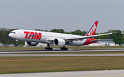 TAM Brazilian Airlines Boeing 777-32W(ER) (PT-MUC) at  Frankfurt am Main, Germany