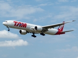 TAM Brazilian Airlines Boeing 777-32W(ER) (PT-MUC) at  London - Heathrow, United Kingdom