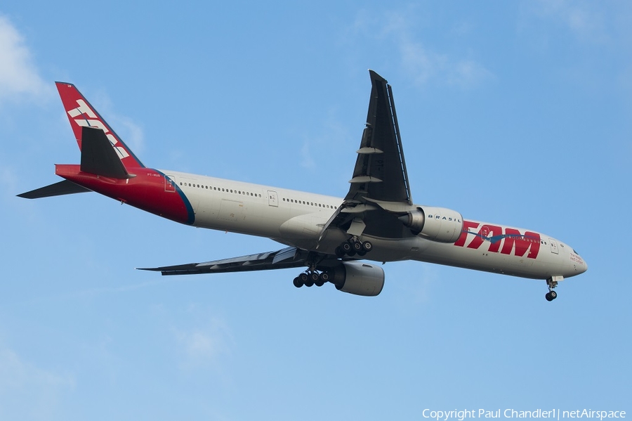 TAM Brazilian Airlines Boeing 777-32W(ER) (PT-MUD) | Photo 132327