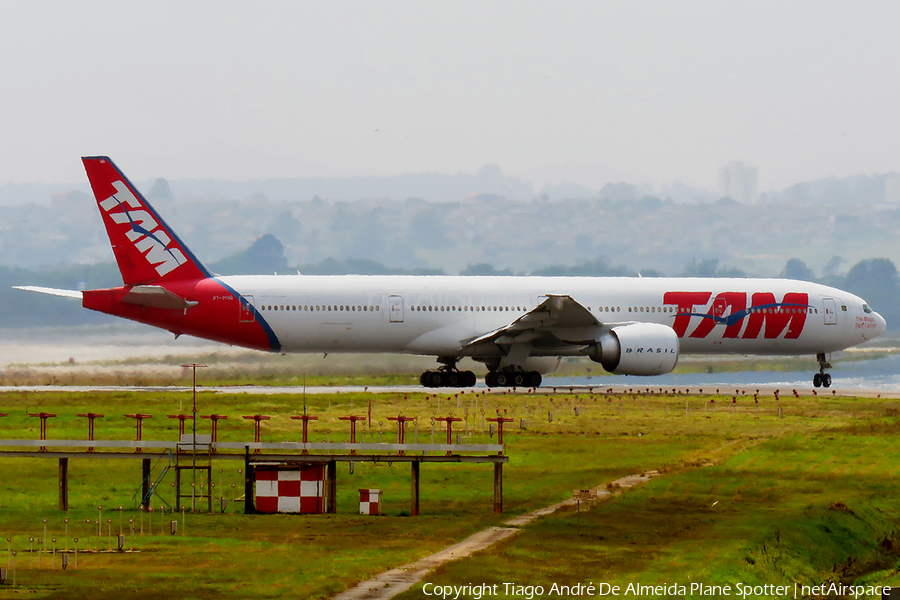 TAM Brazilian Airlines Boeing 777-32W(ER) (PT-MUG) | Photo 359406