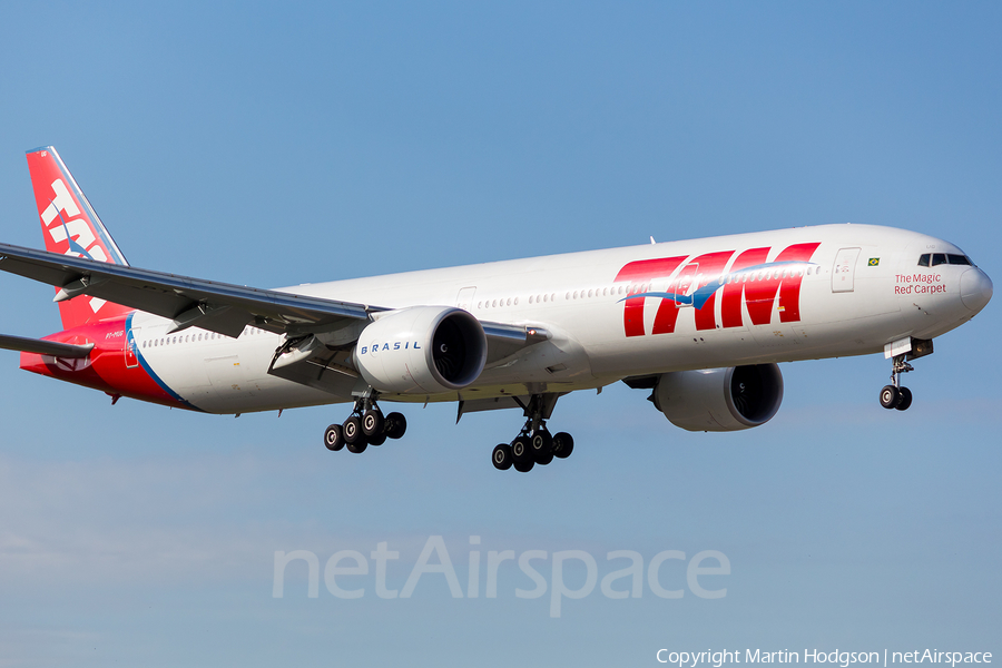 TAM Brazilian Airlines Boeing 777-32W(ER) (PT-MUG) | Photo 97910