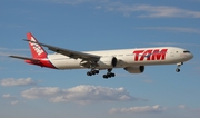 TAM Brazilian Airlines Boeing 777-32W(ER) (PT-MUI) at  Miami - International, United States