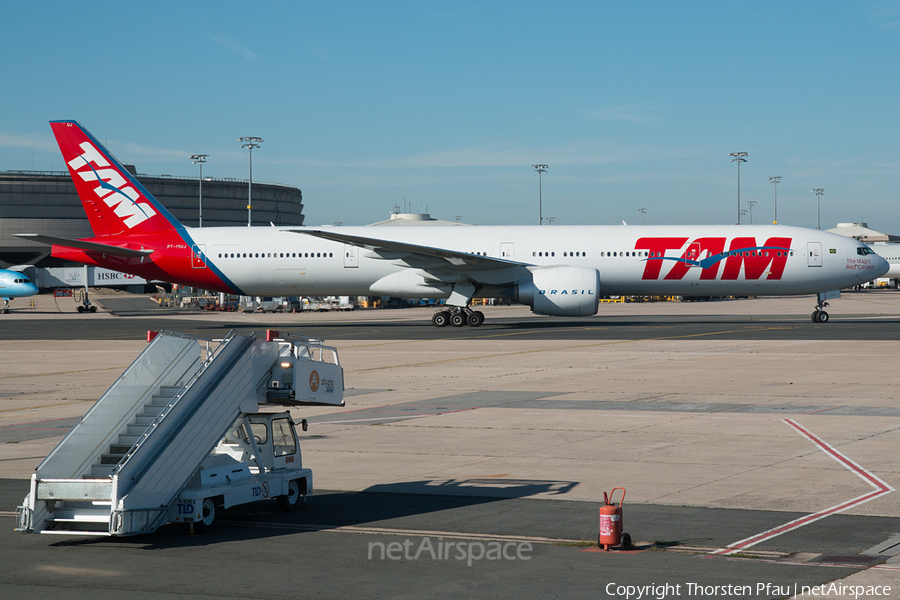 TAM Brazilian Airlines Boeing 777-32W(ER) (PT-MUJ) | Photo 62677