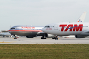 TAM Brazilian Airlines Airbus A330-223 (PT-MVB) at  Miami - International, United States