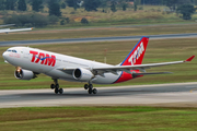 TAM Brazilian Airlines Airbus A330-203 (PT-MVF) at  Sao Paulo - Guarulhos - Andre Franco Montoro (Cumbica), Brazil