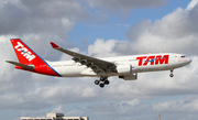 TAM Brazilian Airlines Airbus A330-223 (PT-MVS) at  Miami - International, United States