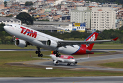 TAM Brazilian Airlines Airbus A330-223 (PT-MVT) at  Sao Paulo - Guarulhos - Andre Franco Montoro (Cumbica), Brazil