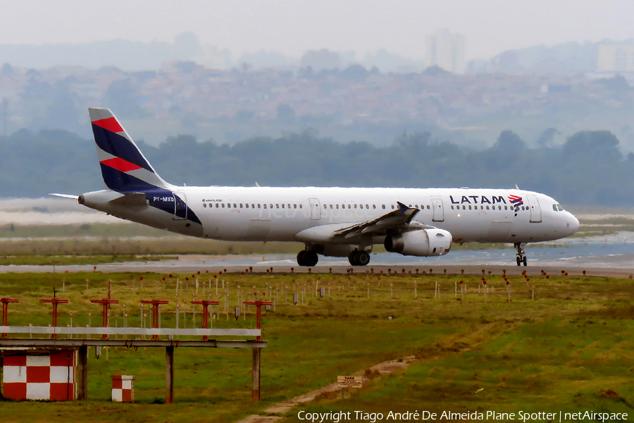 LATAM Airlines Brasil Airbus A321-231 (PT-MXD) | Photo 392507