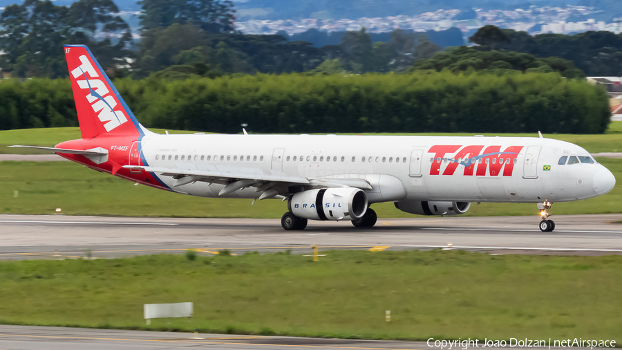 TAM Brazilian Airlines Airbus A321-231 (PT-MXF) | Photo 373100