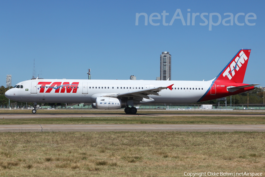 TAM Brazilian Airlines Airbus A321-231 (PT-MXI) | Photo 230228