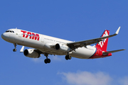 TAM Brazilian Airlines Airbus A321-231 (PT-MXL) at  Sao Paulo - Guarulhos - Andre Franco Montoro (Cumbica), Brazil