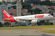 TAM Brazilian Airlines Airbus A319-132 (PT-MZD) at  Sao Paulo - Congonhas, Brazil