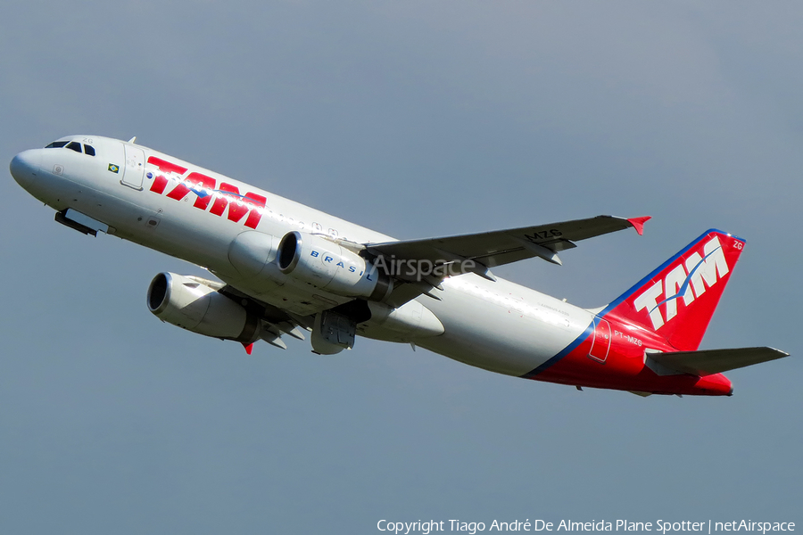 TAM Brazilian Airlines Airbus A320-232 (PT-MZG) | Photo 417893