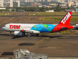 TAM Brazilian Airlines Airbus A320-232 (PT-MZG) at  Porto Alegre - Salgado Filho International, Brazil