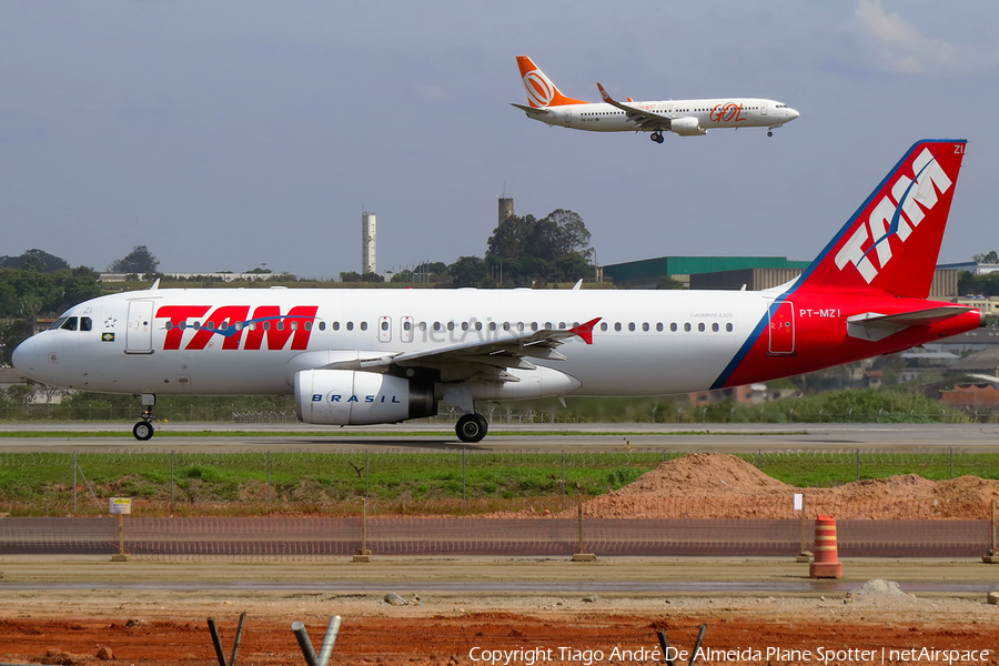 TAM Brazilian Airlines Airbus A320-232 (PT-MZI) | Photo 366619