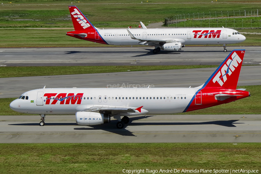 TAM Brazilian Airlines Airbus A320-232 (PT-MZL) | Photo 346903
