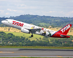 TAM Brazilian Airlines Airbus A320-232 (PT-MZU) at  Belo Horizonte - Tancredo Neves International, Brazil