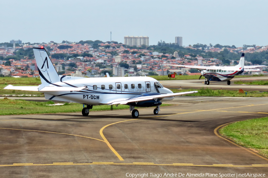 AlphaJets Táxi Aéreo Embraer EMB-110P1 Bandeirante (PT-OCW) | Photo 607808