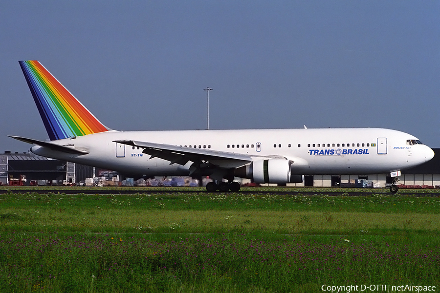 TransBrasil Boeing 767-283(ER) (PT-TAI) | Photo 151597