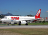 TAM Brazilian Airlines Airbus A319-132 (PT-TMA) at  Rio De Janeiro - Santos Dumont, Brazil