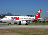 TAM Brazilian Airlines Airbus A319-132 (PT-TMA) at  Rio De Janeiro - Santos Dumont, Brazil