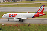 LATAM Airlines Brasil Airbus A319-132 (PT-TMC) at  Sao Paulo - Congonhas, Brazil