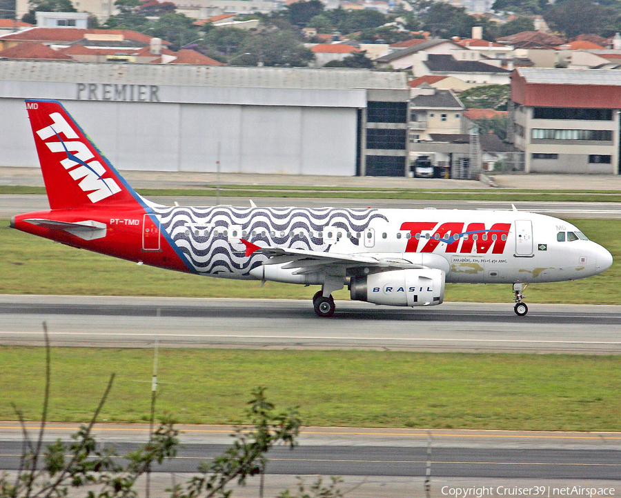 TAM Brazilian Airlines Airbus A319-132 (PT-TMD) | Photo 144467