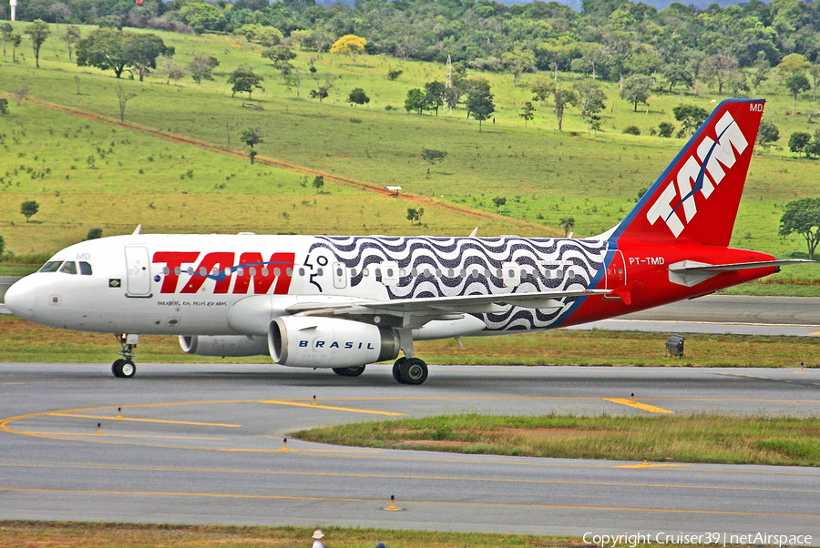 TAM Brazilian Airlines Airbus A319-132 (PT-TMD) | Photo 146734