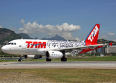 TAM Brazilian Airlines Airbus A319-132 (PT-TMD) at  Rio De Janeiro - Santos Dumont, Brazil