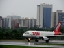 TAM Brazilian Airlines Airbus A319-132 (PT-TMD) at  Goiabeiras-Vitoria, Brazil