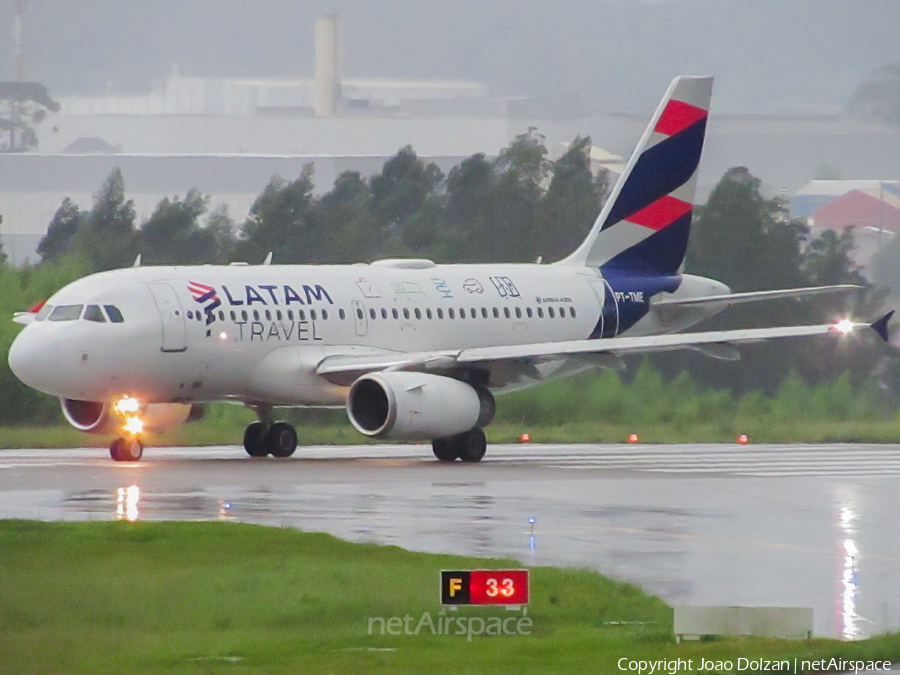 TAM Brazilian Airlines Airbus A319-132 (PT-TME) | Photo 378644