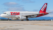 TAM Brazilian Airlines Airbus A319-132 (PT-TMG) at  Curitiba - Afonso Pena International, Brazil